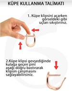 Jelux 925 Ayar Gümüş Zirkon Taşlı Başak Gold Yıldız Küpe