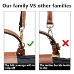 Jiesinlov Longchamp Le Pliage Mini Kılıfı için Deri Çanta Askıları Dönüşüm Kiti, Çanta Askısı Crossbody Ayarlanabilir Değiştirme