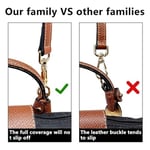 Jiesinlov Longchamp Le Pliage Mini Kılıfı için Deri Çanta Askıları Dönüşüm Kiti, Çanta Askısı Crossbody Ayarlanabilir Değiştirme