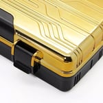Jifeng Seyahat Tipi Puro Kutusu Humidor Gold (10Cigar)