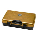 Jifeng Seyahat Tipi Puro Kutusu Humidor Gold (10Cigar)