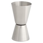 Jingyi Kokteyl Jigger, 20/40 ml Paslanmaz Çelik Kokteyl Jigger Çift Kafa Ölçüm Kabı Ons Alkol Ölçüm Kabı