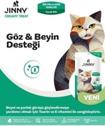Jinny Creamy Treat Brain Eye Tavuk Etli Kedi Sıvı Ödülü 5X15GR