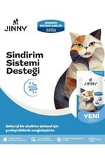 Jinny Creamy Treat Digestive Tuna İstiridye Etli Kedi Sıvı Ödülü 5X15GR