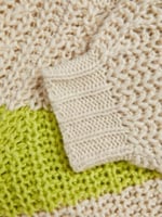 JJXX JJXX JXKELVY CHUNKY STRIPE HIGH NECK KNIT SN Triko Kadın