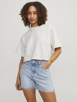 JJXX JJXX JXLINIE SS LOOSE CROP TEE SWT Tişört Kadın