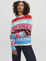 JJXX JJXX JXMAS CREW NECK KNIT Triko Kadın