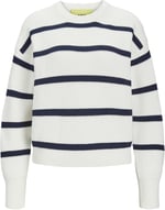 JJXX JJXX JXMILA TWIST STRIPE CREW NECK KNIT SN Triko Kadın