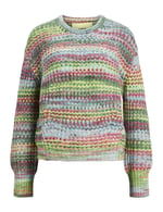 JJXX JJXX JXSIMONE SPACE DYE CREW NECK KNIT SN Triko Kadın