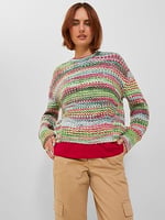 JJXX JJXX JXSIMONE SPACE DYE CREW NECK KNIT SN Triko Kadın