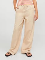 JJXX Jxflora Linen Blend Mw String Pant Sn Keten pantolon Kadın