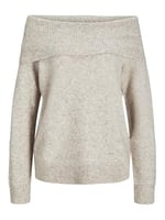 JJXX Jxminka Off Shoulder Knit örgü elbise Kadın