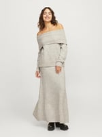 JJXX Jxminka Off Shoulder Knit örgü elbise Kadın