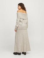 JJXX Jxminka Off Shoulder Knit örgü elbise Kadın