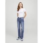 JJXX Jxnice Sl-straight Ank Mw C8091 Dnm Sn Kot pantolon Kadın