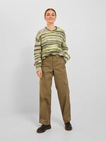JJXX JXSIMONE SPACE DYE CREW NECK KNIT SN Triko Kadın