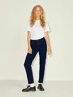 JJXX Koyu Mavi Denim Pantolon JXSEOUL STRAIGHT MW CC3001 NOOS, 5002837180