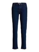 JJXX Koyu Mavi Denim Pantolon JXSEOUL STRAIGHT MW CC3001 NOOS, 5002837180