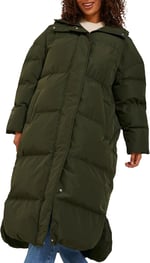 JJXX Koyu Yeşil Mont JXMISTY DOWN BLEND LONG PUFFER OTW, 5003072055