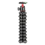 JOBY GorillaPod 3K Kit Esnek ve Hafif Tripod (DSLR, CSC ve Aynasız Kameralar için Küre Başlıklı, 3 kg'a Kadar Taşıma Kapasitesi), İtalya'da Üretilmiştir, JB91507-BWW, Siyah