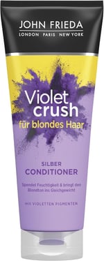 John Frieda Violet Crush Sarı Saçlara Özel Menekşe Özlü Mor Saç Bakım Kremi 250 ml - Seçenekler: 250 ml (Pack of 1), 250 ml (Pack of 1) (3 paketi)