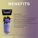 John Frieda Violet Crush Sarı Saçlara Özel Menekşe Özlü Mor Saç Bakım Kremi 250 ml - Seçenekler: 250 ml (Pack of 1), 250 ml (Pack of 1) (3 paketi)