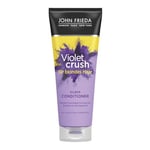 John Frieda Violet Crush Sarı Saçlara Özel Menekşe Özlü Mor Saç Bakım Kremi 250 ml - Seçenekler: 250 ml (Pack of 1), 250 ml (Pack of 1) (3 paketi)