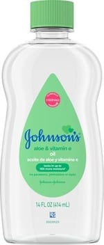 Johnson's Baby Johnson & Johnson Bebek Yağı, Aloe Vera & E Vitamini, Çok Renkli, 14 Fl Oz