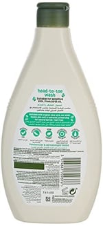 Johnson's Baby Naturals Vücut Şampuanı 395ml
