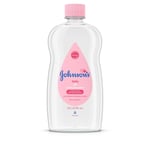 Johnson's Bebek Yağı, Nem Kaybını Önlemek için Saf Mineral Yağı, Orijinal 20 fl. oz