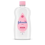Johnson's Bebek Yağı, Nem Kaybını Önlemek için Saf Mineral Yağı, Orijinal 20 fl. oz