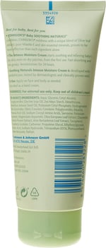 Johnsons bebek yatıştırıcı Naturals Intense Moisture Cream 100 ml