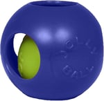 Jolly Pets JOLL040B köpek oyuncağı - Teaser topu, 10 cm, mavi - Seçenekler: Large / X-Large, Large / X-Large (3 paketi)