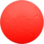 Jolly Pets-Jolly Evcil Orta Futbol Topu Yüzer-Zıplayan Köpek Oyuncak, 6 inç Çap, elma yeşili
