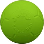 Jolly Pets-Jolly Evcil Orta Futbol Topu Yüzer-Zıplayan Köpek Oyuncak, 6 inç Çap, elma yeşili