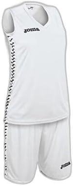 Joma Kadın Basketbol Forma & Şort Takımı Beyaz Pivot Set 1227W005