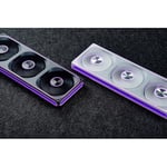 JONSBO ZA-360BR (Ters) PC Kasa Fanı, Hepsi (3) Bir Arada, 3x120mm 3Pin ARGB Fanlı Tek Çerçeve Ünitesi, PWM, 4 Taraflı Sonsuzluk Ayna Fanlı Ters Bıçak Sessiz F - Seçenekler: ZA360BR Siyah, ZA360B Siyah