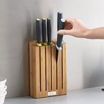 Joseph Joseph 10300 Elevate 5'li Bıçak Bambu Blok Set