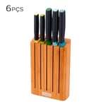 Joseph Joseph 10300 Elevate 5'li Bıçak Bambu Blok Set