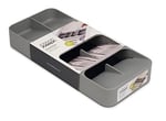 Joseph Joseph 85119 Drawerstore Kompakt Çatal Kaşık Düzenleyici, Gri