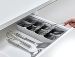 Joseph Joseph 85119 Drawerstore Kompakt Çatal Kaşık Düzenleyici, Gri