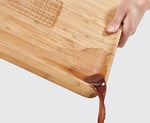 Joseph Joseph Cut&Carve Plus Büyük Bambu Kesme Tahtası, Bambu