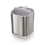Joseph Joseph Easystore™ Steel Diş Fırçalık Beyaz/gri