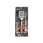 Joseph Joseph Grillout 3 Lü Paslanmaz Çelik Barbekü Spatulası, Maşa Ve Çatal Seti