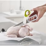 Joseph Joseph Powergrip Başparmak Destekli Mutfak Makası Beyaz/yeşil