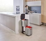 Joseph Joseph Totem Çöp Kovası, Paslanmaz Çelik, 40 Litre - Seçenekler: 40L, 60L