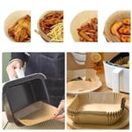 Jouis Airfryer Pişirme Kağıdı, Fritöz Yağlı Kağıdı, Yanmaz Kağıt 50 Adet (Kare) Bowl 1.Sınıf
