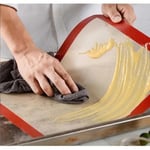 Jouis Fırınlanabilir Kendinden Yağlı Silikon Pişirme Matı, Profesyonel Silipat Yanmaz Yapışmaz Yıkanabilir Silikon Pişirme Matı 30cmx40cm