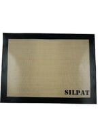 Jouis Fırınlanabilir Kendinden Yağlı Silikon Pişirme Matı, Profesyonel Silipat Yanmaz Yapışmaz Yıkanabilir Silikon Pişirme Matı 30cmx40cm
