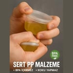 Jouis Saklama Kabı Sos 50 Adet 120 ml – 4 oz Kemik Suyu, İlik Suyu, Anne Sütü, Sos ve Püre Dondurucu Uyumlu Buzluk Kabı, Sızdırmaz Kapaklı (BPA İÇERMEZ - KALİTELİ)